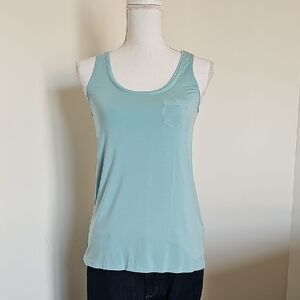 WHBM Women's Light Blue Tank Top